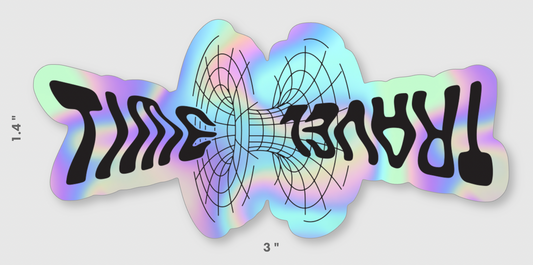 Time Travel Vortex Sticker
